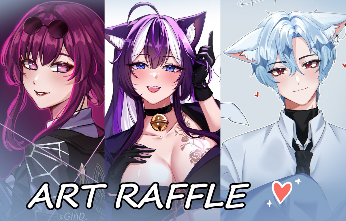 ☆ ART RAFFLE!! ☆
 one winner will receive halfbody illustration 

 to enter: 
✧ follow ✧ like + RT (no QRT) 
✧ drop your OC ref in comments  
✧ tag your friends (optional)  

ends on March 3 or 1000 Followers good luck!! 💫
#raffle #artraffle #Vtubers #art