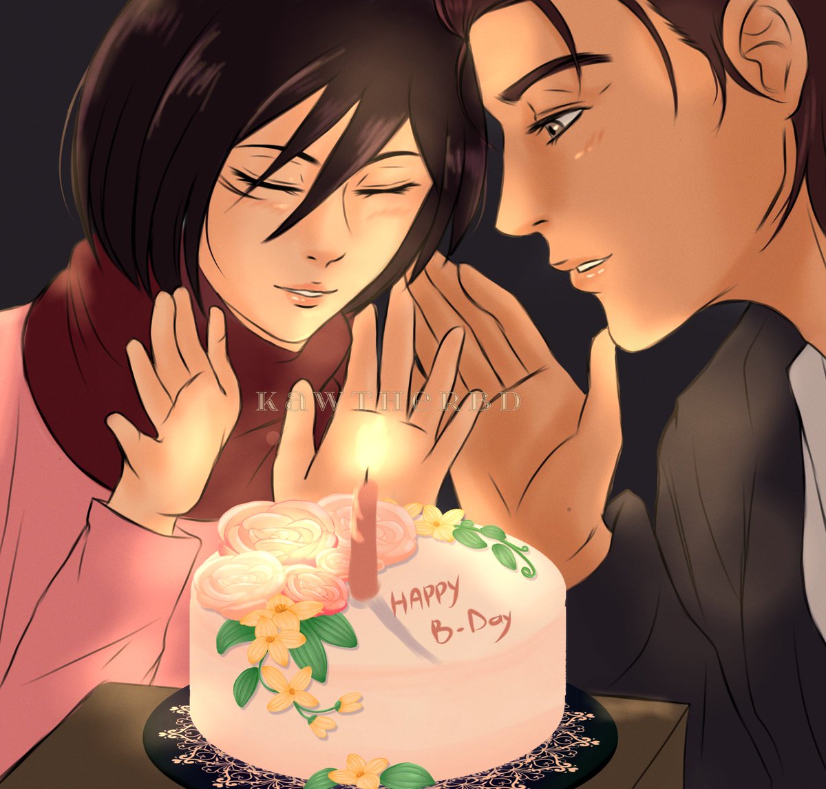 Happy birthday Mikasa Ackerman 🤍✨
#erem