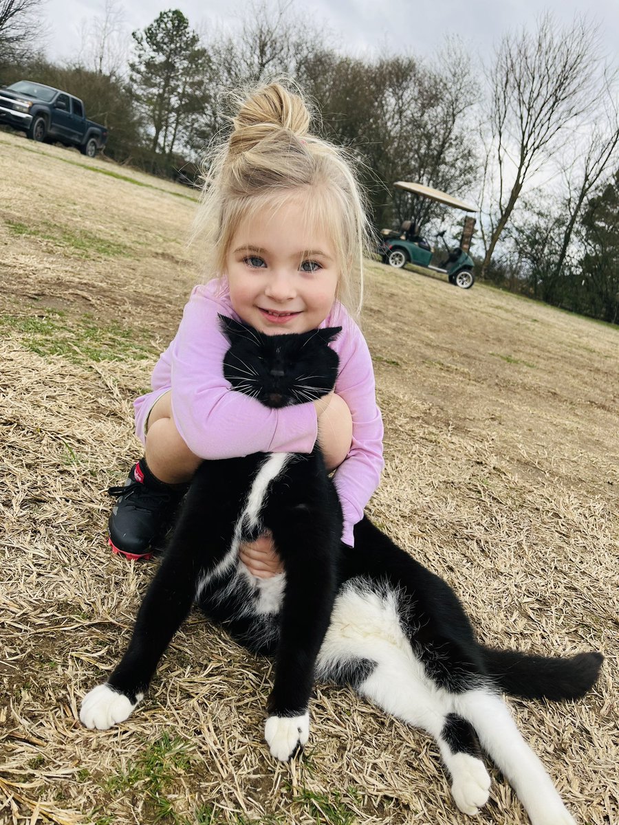 ChelsieAnna12's tweet photo. Pretty day for some tball practice and loving on animals🥰 I’m so thankful for her🥹 https://t.co/uU7QDKi8zg