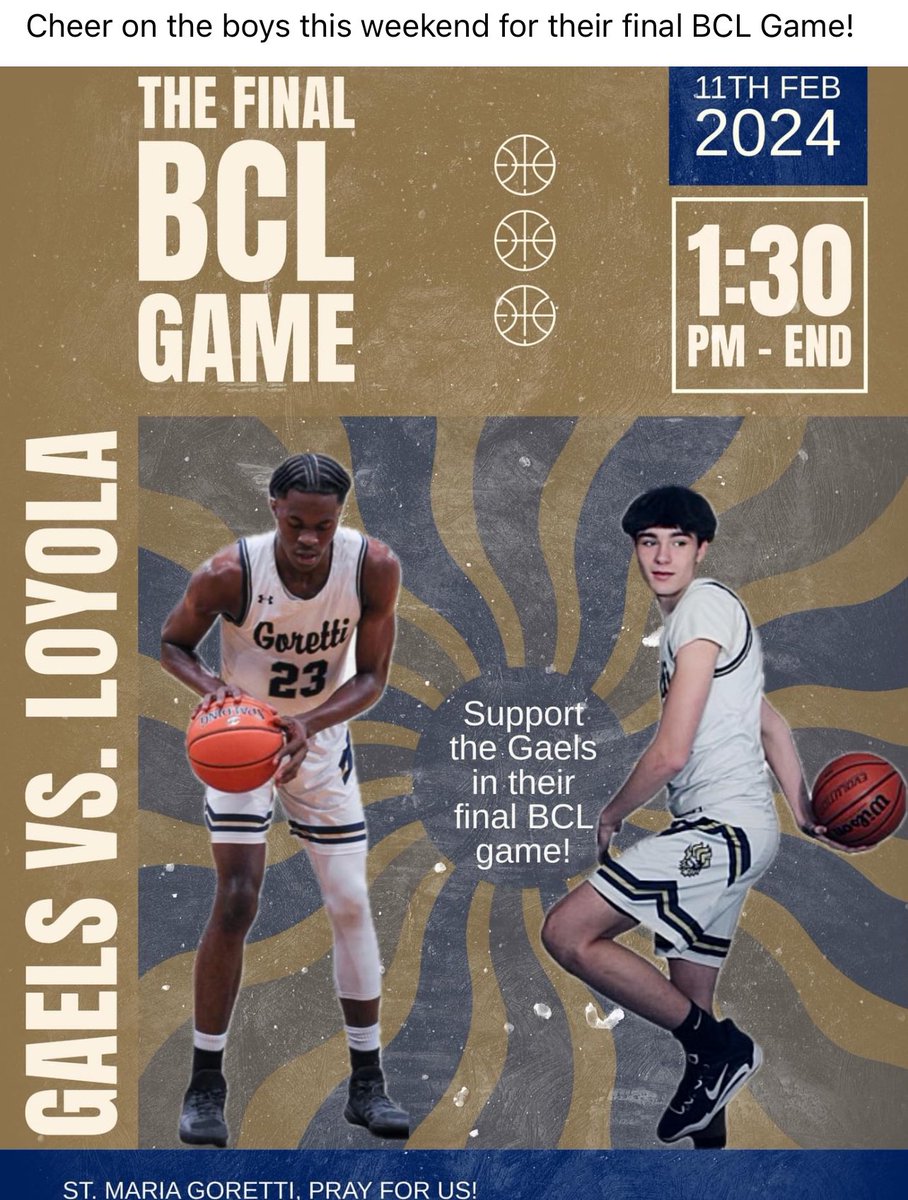 Come Join the Alumni with
 The last BCL Dance @ the Gael Center !!