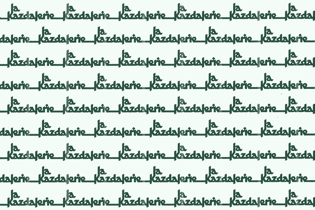 vincenlac's tweet image. Logotype pour La Kazdalerie — le nouveau snack de @Zack_Nani qui a ouvert aujourd'hui !