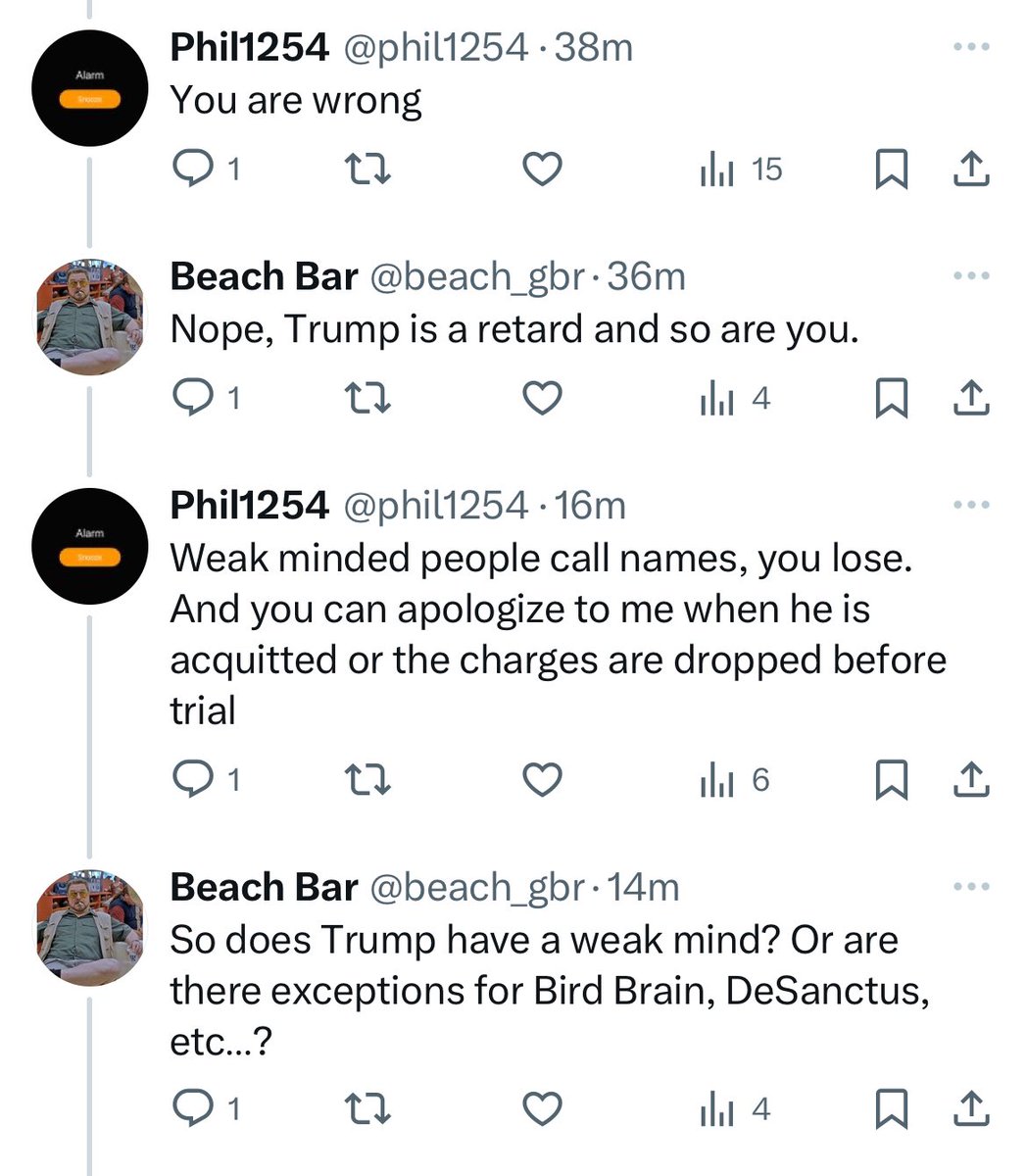 beach_gbr's tweet image. Only Trump is allowed to call names. 

#notacult #logicfail