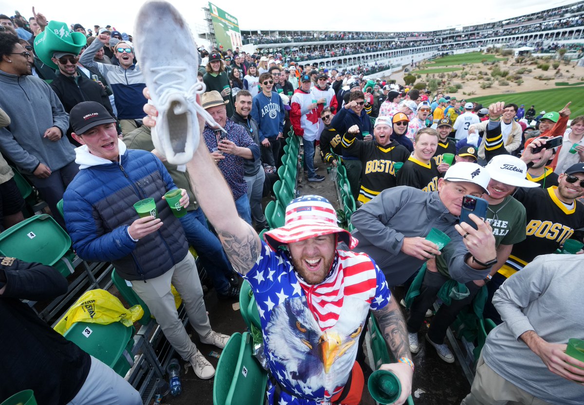 joerondone's tweet photo. Covered some golf today.

@WMPhoenixOpen https://t.co/ZrVcEAEK99