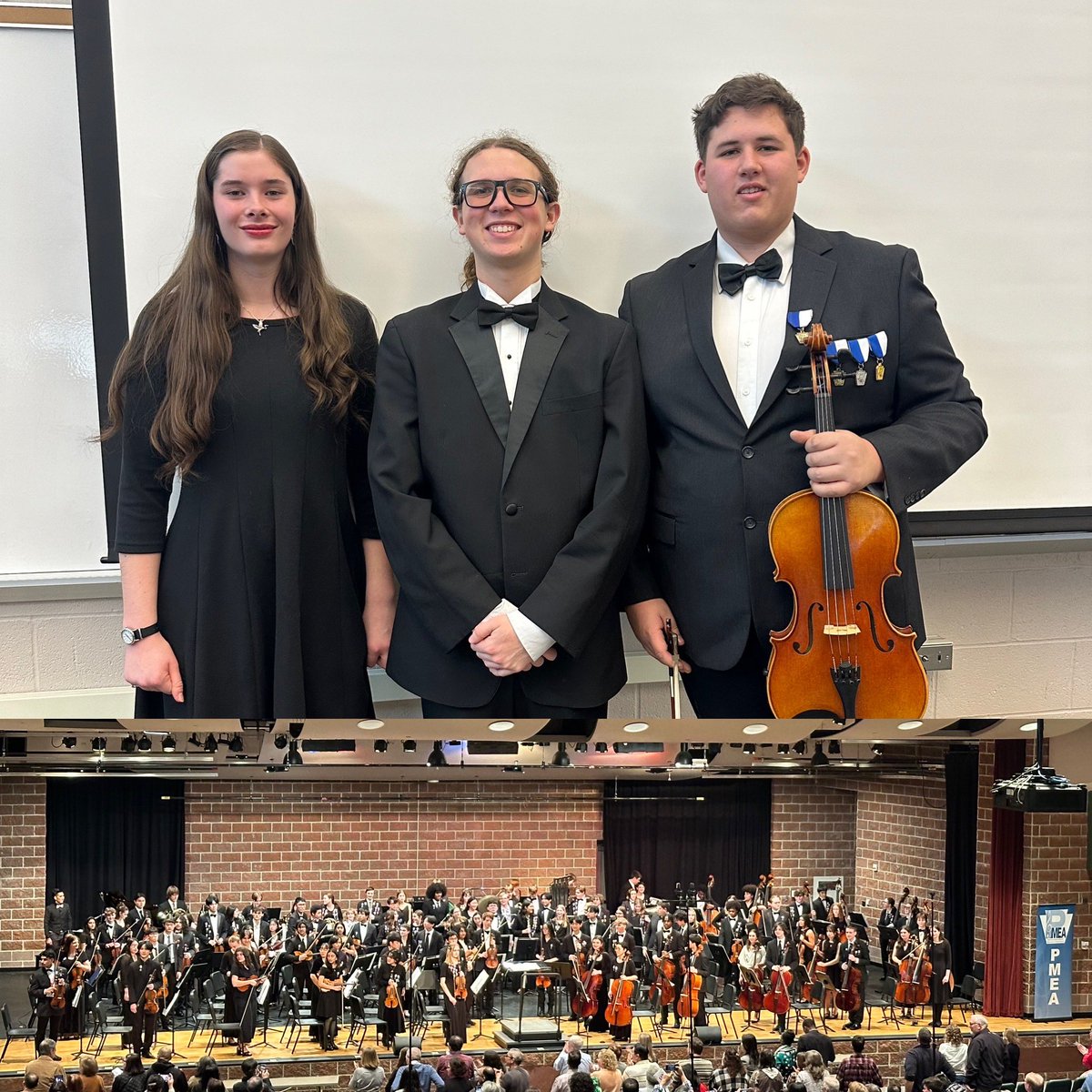 What an amazing experience at PMEA District 10 Orchestra Festival! Congratulations to Reece, Micah, and Ayla! We are proud to have you represent NASD! #kkidpride @NAHS1619 @KKidPrincipal