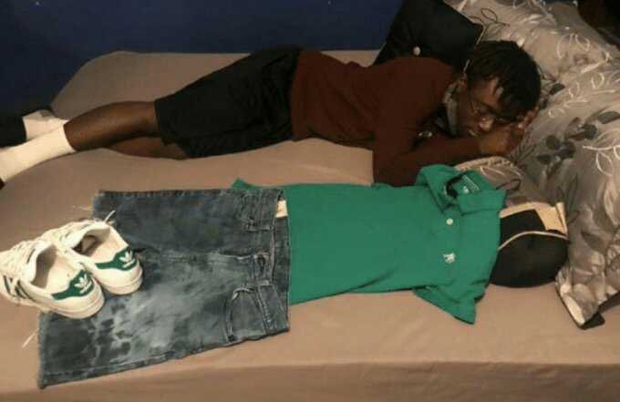 How I’m sleeping tonight with my Niner gear 😮‍💨❤️💛