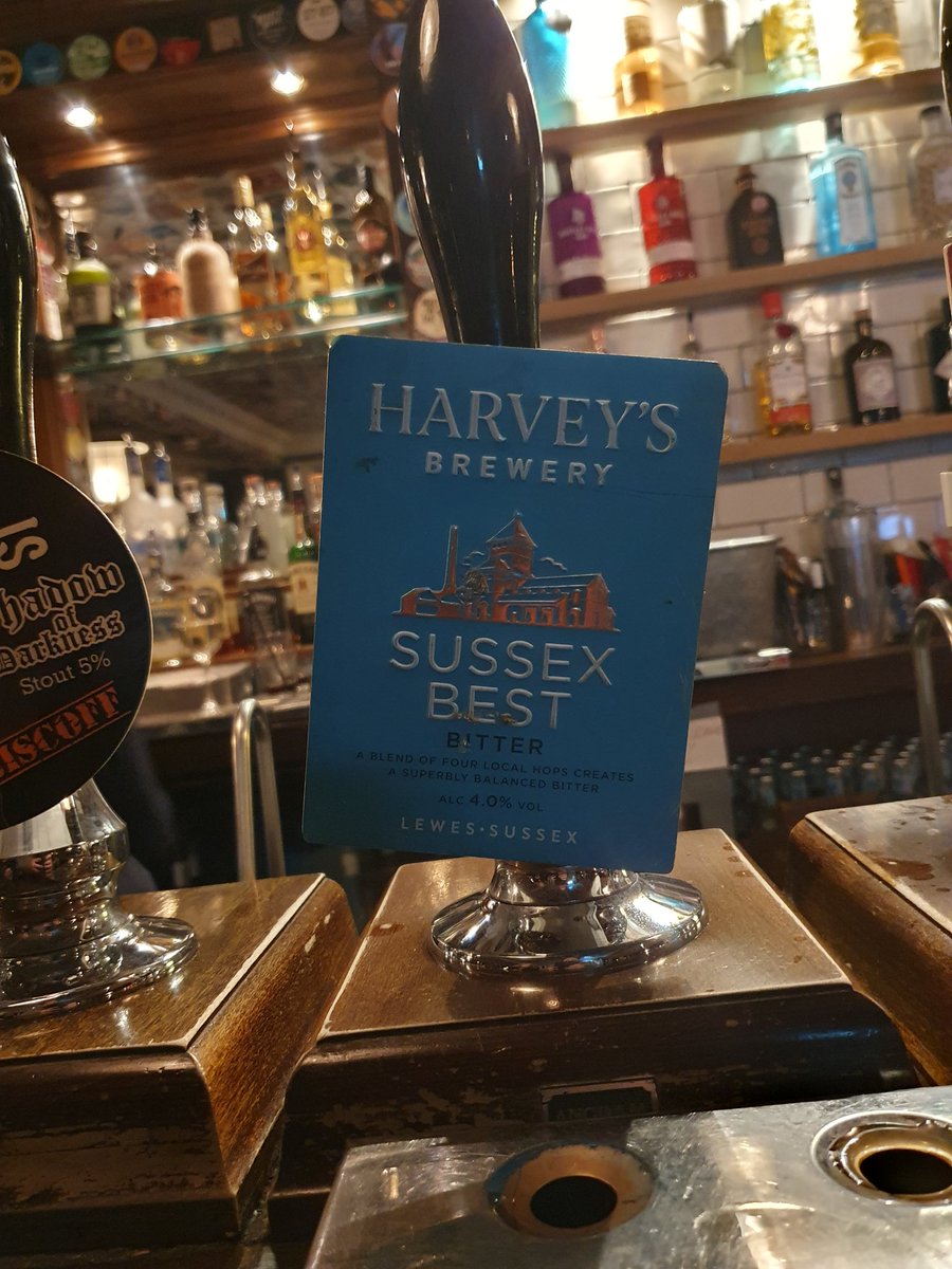 From a week or so ago: two things I'd not done for years. Went to <a href="/UkNatArchives/">The National Archives</a> &amp; had a pint of Sussex's finest. A good day 😊