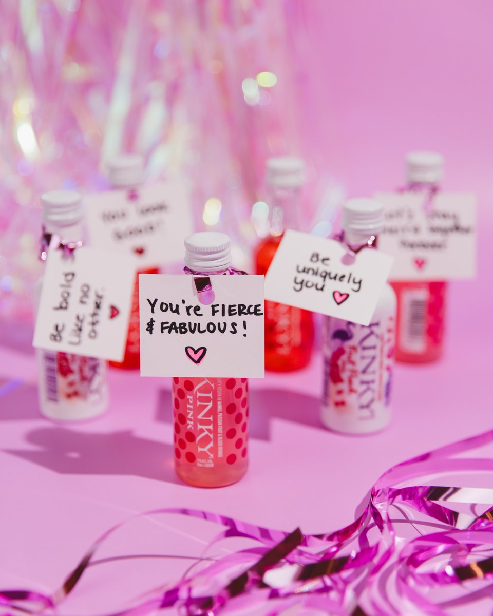 KinkyBeverages's tweet photo. remember back in the day when we'd give all our friends Valentine's??? this is like that, but for adults, obviously. https://t.co/38II1lDNwt