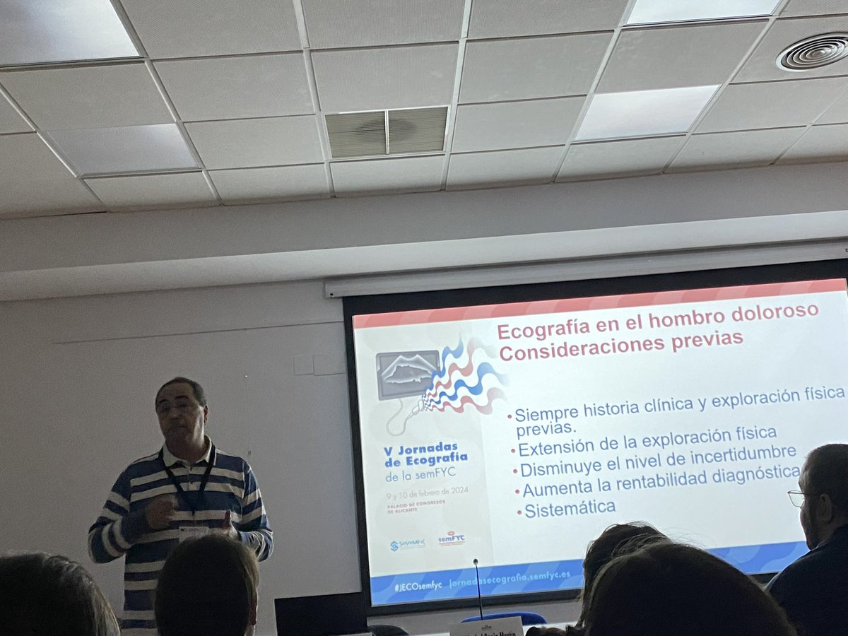 V Jornadas de Ecografía Clínica de semFYC #JECOsemFYC
Un despliegue impresionante, los talleres excelentes, las mesas y las comunicaciones de diez. Todo un honor haber compartido docencia , con un grupo excepcional. 
Enhorabuena a <a href="/EcosemfyC/">EcosemFYC</a> ,<a href="/semfyc/">semFYC</a> ,<a href="/sovamfic_ECOap/">GdT ECOap SoVaMFiC</a>,