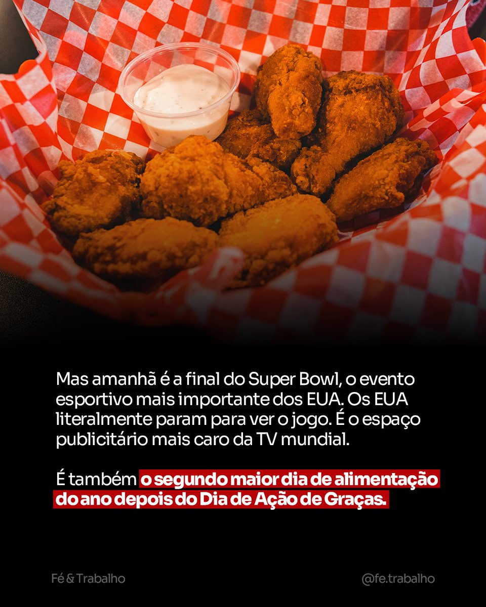 FeTrabalho1's tweet image. O agronegócio é sempre protagonista nos eventos mais importantes do mundo.

--

#agronegocio #superbowl #frango #mercado #liberdade