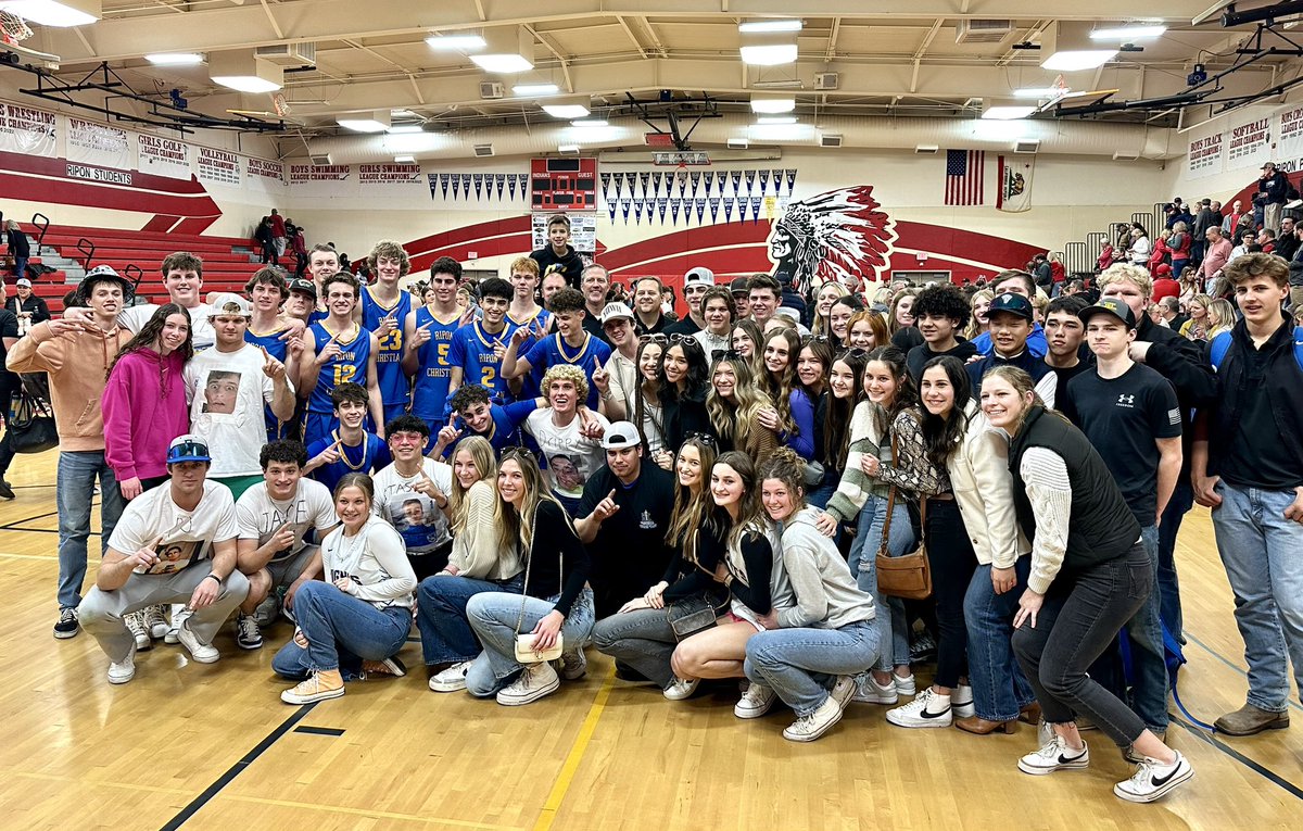 Ripon Christian Boys Basketball 🏀 (@rcknightsbball) on Twitter photo <a href="/RCKnights/">Ripon Christian Athletics</a> Boys 🏀 Basketball
BACK TO BACK TO BACK TO BACK
TVL 🏆🏆🏆🏆 CHAMPIONS‼️
#FourPeat 🔵🟡
Our Knights finished off the final week of league play last night by winning a winner-take-all Trans Valley League 🏆 Championship Game on the road against our city rival 🏀🔥👀 <a href="/RCKnights/">Ripon Christian Athletics</a> Boys 🏀 Basketball
BACK TO BACK TO BACK TO BACK
TVL 🏆🏆🏆🏆 CHAMPIONS‼️
#FourPeat 🔵🟡
Our Knights finished off the final week of league play last night by winning a winner-take-all Trans Valley League 🏆 Championship Game on the road against our city rival 🏀🔥👀