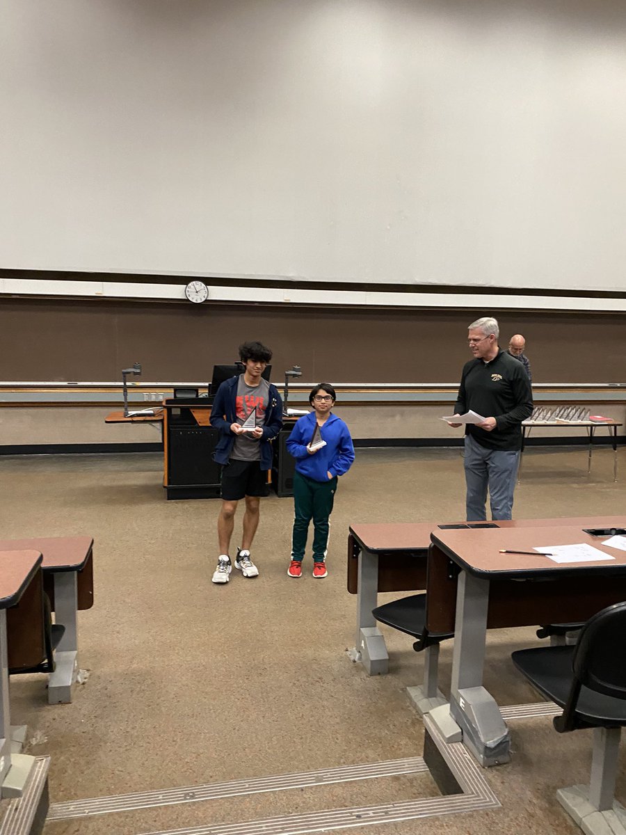 Harmon614's tweet photo. West Lafayette MathCounts Junior High and Intermediate took 1st and 2nd place respectively at our chapter competition. 
Having 18 of the top 20 competitors. Ehan Qazi 1, Arjun Raman 2, Triton Mei 3, Jiuru Liu 4, Dylan Xu 5, Roland Li 6, Leon Zeng 8,Melody Fei 9, Ray Li 10. https://t.co/zzXkr1WjmT