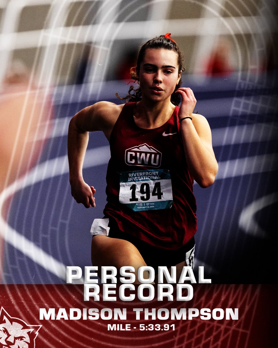 CWUTFXC's tweet photo. Everyone gets a PR! 🎉

Beatrice Le Gore, Madison Thompson, &amp; Allison Smith all put up PR times in the Mile! 

#reigncrimson https://t.co/VGui8a73gW