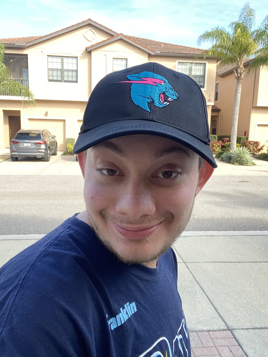 rmorris76's tweet photo. Zack totally loving his new @MrBeast merch! #specialneeds #mrbeast https://t.co/f7X8SNNRwz
