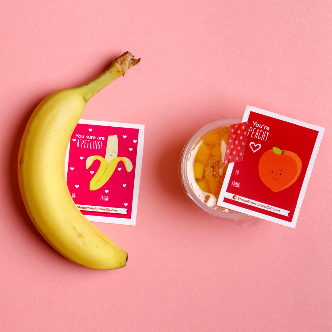 ShapeFutureOK's tweet image. Just add fruit! 🍌
Teachers and parents — download our FREE Valentine's card packs for your classroom party: bit.ly/49k3c0m