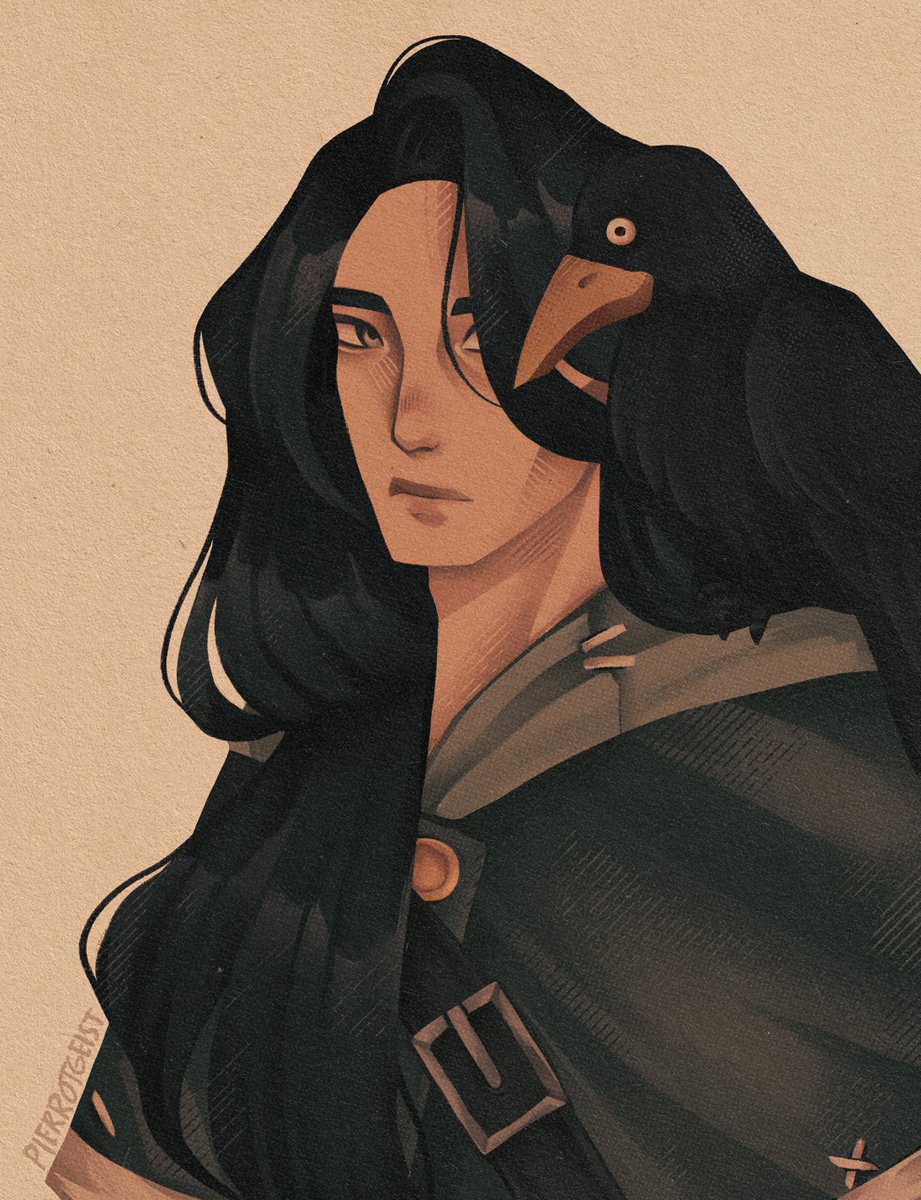 Quiet lady with a bird #MyTimeatSandrock