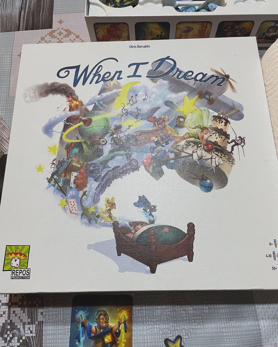 barbutindepe's tweet photo. @CranioCreations @MompIkee @MalditoGamesES @stonemaiergames @NSKNGames @DevirCat @hig_games @tgryphgames @BoardAndDice @llama_dice @FerranRenalias @Woodys_3d 33 (25): When I dream. Un d’aquells jocs Party grup-dependent que a mi, personalment, no m’entra. No el gaudeixo. És stressant. #JocsDeTaula #QueNoMAgraden #BoardGames #WhenIDream https://t.co/E8hocBr6Sa