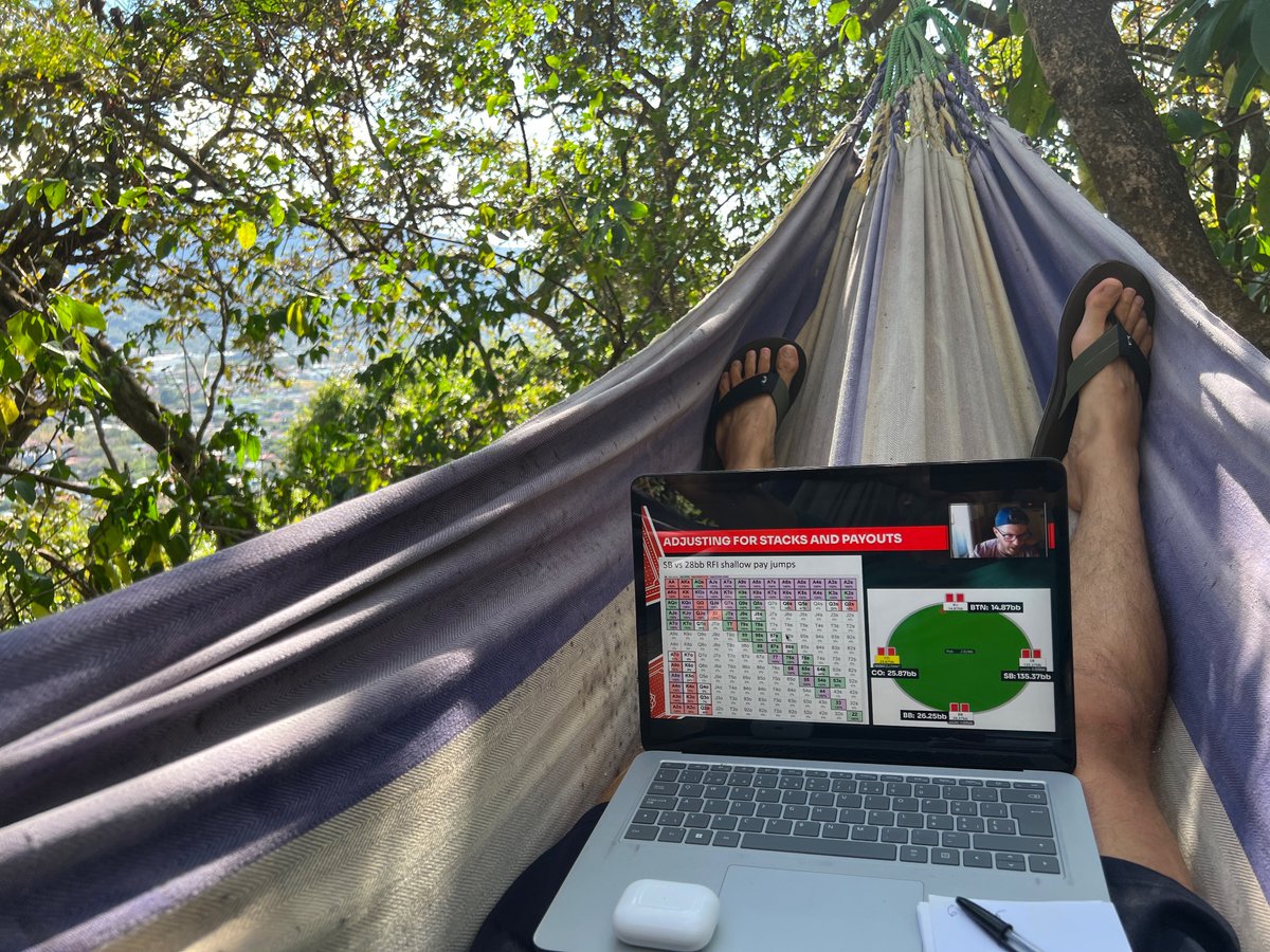 Crazy month ahead with the EPT Paris and the Jeju Tritons… Here’s my method of working on ICM! 🤓