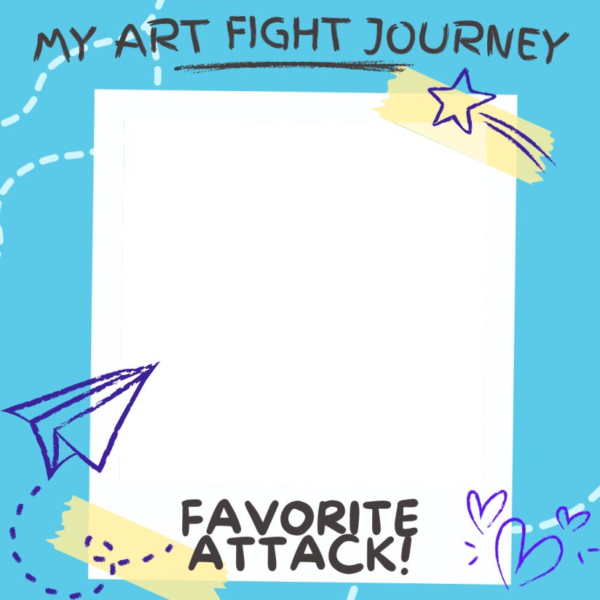 theartfight's tweet photo. Hello Art Fighters, let's take a blast to the past! 

We created some templates for you to share your art journey through previous Art Fight attacks. Feel free to fill them out and tag us!  Transparent images can be found below 💙

We can't wait to see everyone's journey so far! https://t.co/8sjWf6amgy