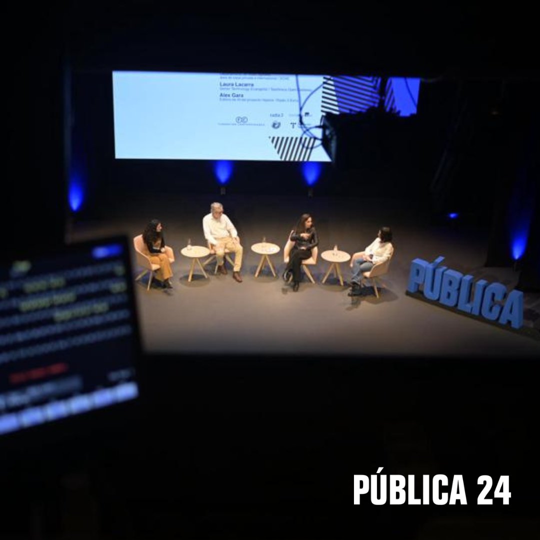 🔵Así fue la segunda jornada de #PÚBLICA24 Con la participación de @FundlaCaixa @NLinSpain @culturagob @AECID_es @fundacionTef @fundacionsgae @cbamadrid 📷¡Gracias por acompañarnos! Nos vemos en #PÚBLICA25 ©️Pablo Lorente