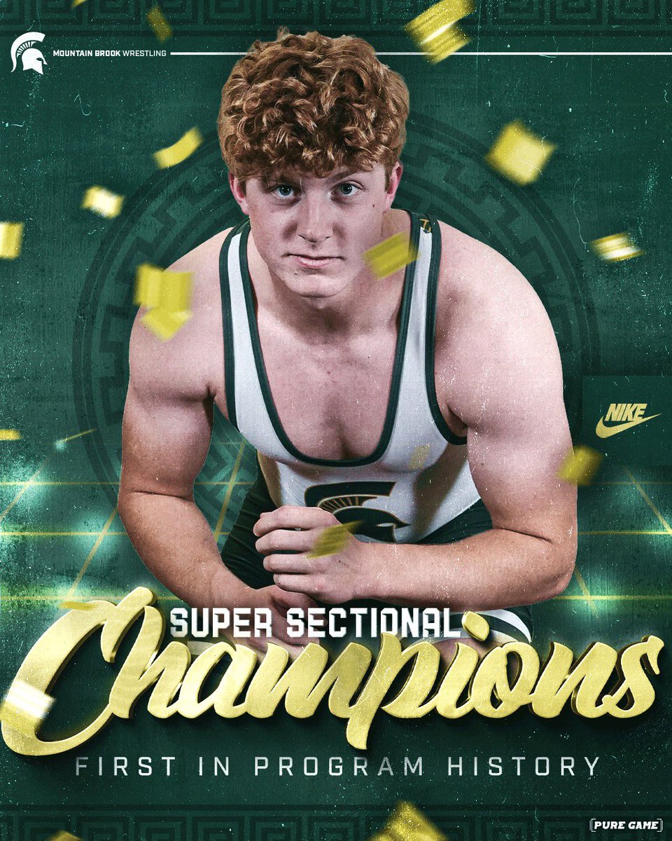 South Sectional Champions! 13 wrestlers advance to the state championships next weekend! #thehuntcontinues #comeandgetit @mbs_athletics @mtnbrookhs