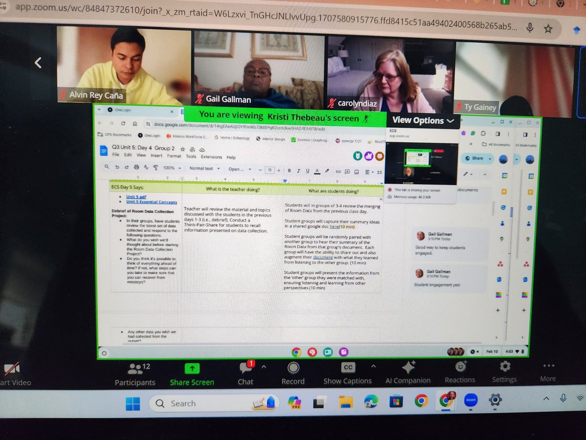 JoseLSilvaSmith's tweet image. Saturday afternoon listening to incredible CS teachers from all over the US go over their lessons on @ExploringCS Unit 5: Computing & Data Analysis! Love learning from & sharing with others! Thank you @exploringcs for this learning opportunity! โค๏ธ๐๐#TISDProud #ExploringCS