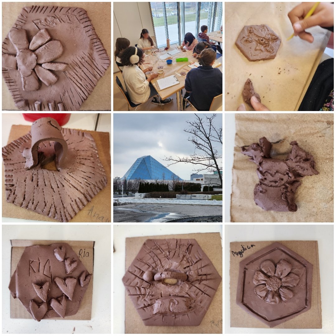 Kathleen Moll (@msarticulate) on Twitter photo ✨ Embarked on a #STEAM journey of pattern perfection, culminating our patterning unit at the <a href="/AgaKhanMuseum/">Aga Khan Museum</a> ! From hands-on clay tile moulding to deep-diving into mini research projects on Islamic art – we're turning the classroom into a learning haven! <a href="/JeanLumbPS_TDSB/">Jean Lumb Public School</a> #ArtEd ✨ Embarked on a #STEAM journey of pattern perfection, culminating our patterning unit at the <a href="/AgaKhanMuseum/">Aga Khan Museum</a> ! From hands-on clay tile moulding to deep-diving into mini research projects on Islamic art – we're turning the classroom into a learning haven! <a href="/JeanLumbPS_TDSB/">Jean Lumb Public School</a> #ArtEd