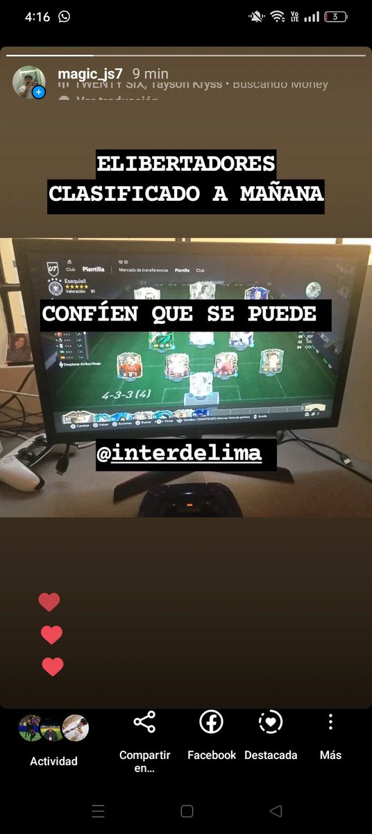 MagicJs7's tweet image. 5-2 Clasificado a día 2 eLibertadores , confíen que se puede! @interdelima @Xalo002_
