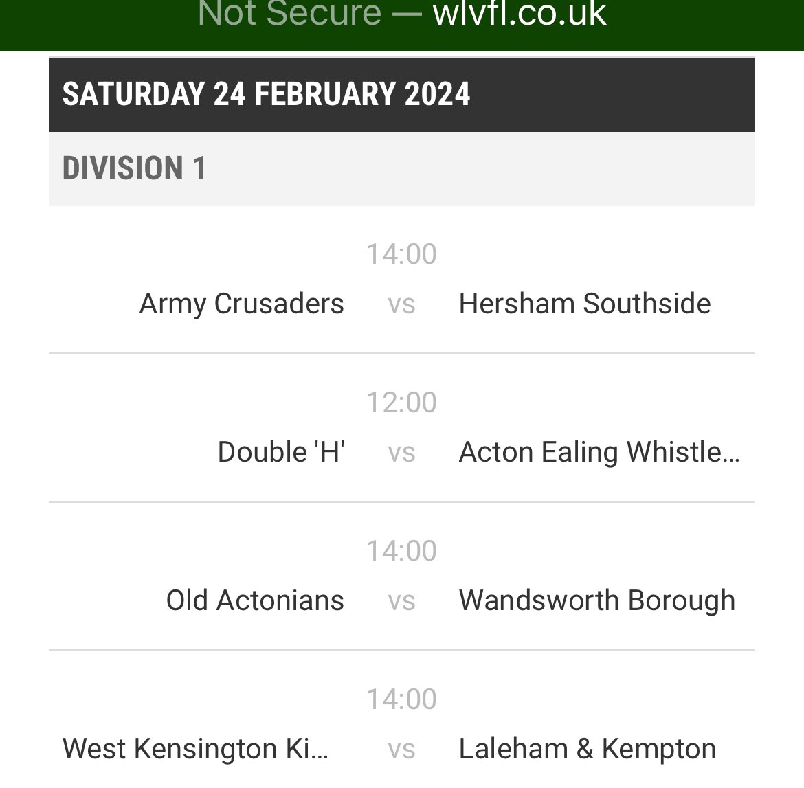 Army Crusaders Football Club tweet media