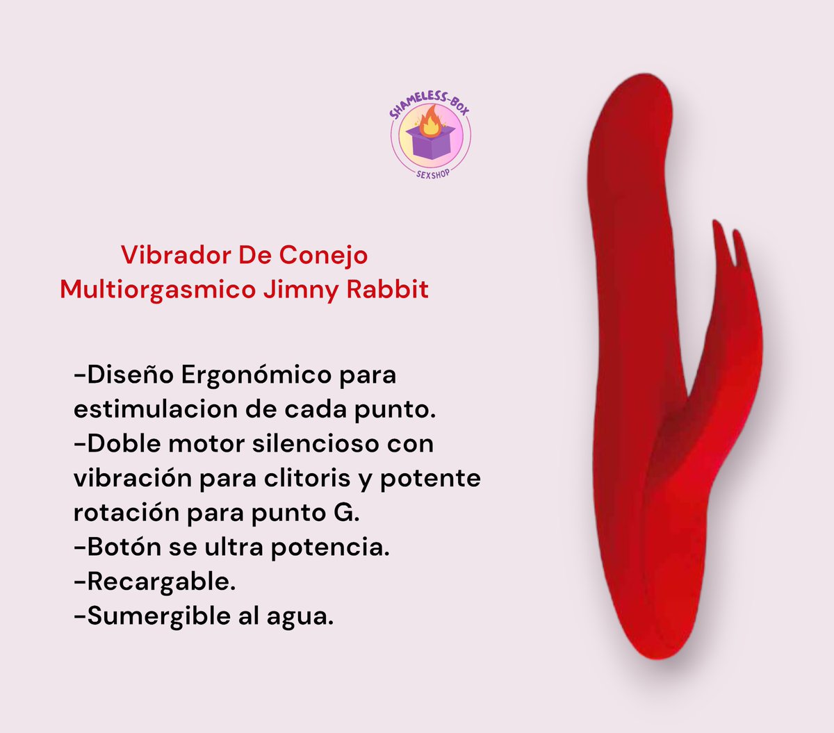 shamelessBoxmx's tweet photo. #vibrador #multiorgasmico Jimmy Rabitt
Aquí los detalles👉👉👉https://t.co/5egXAb215W
#vibrador #multiorgasmico #shamelessboxmx #sextoy #toysex #sexshoponline #recargable #sumergiblealagua https://t.co/fMfqUdgT6Z