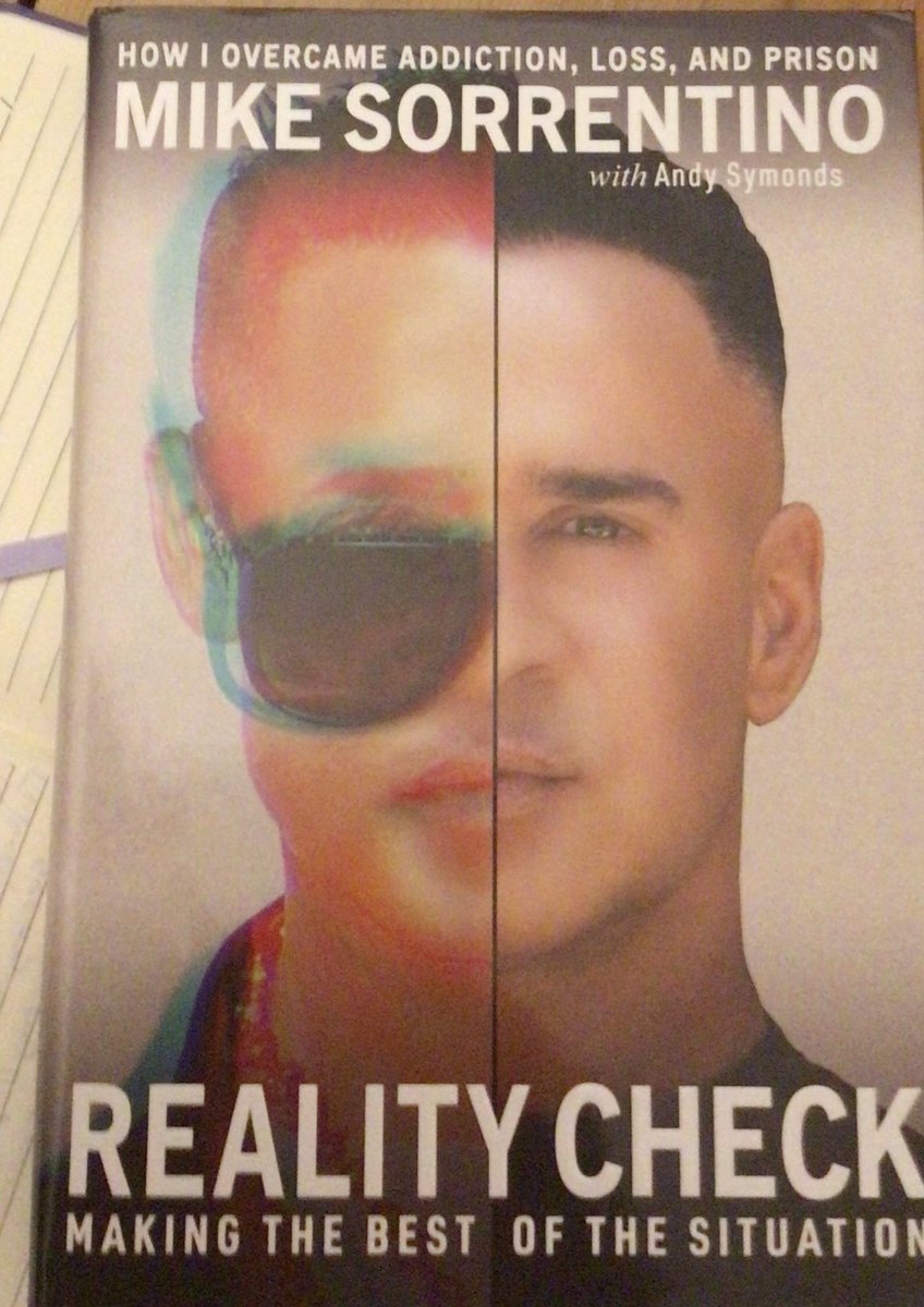 Got this yesterday and started reading it today and can’t put it down!!! ❣️it <a href="/ItsTheSituation/">Mike The Situation ☝🏻</a>