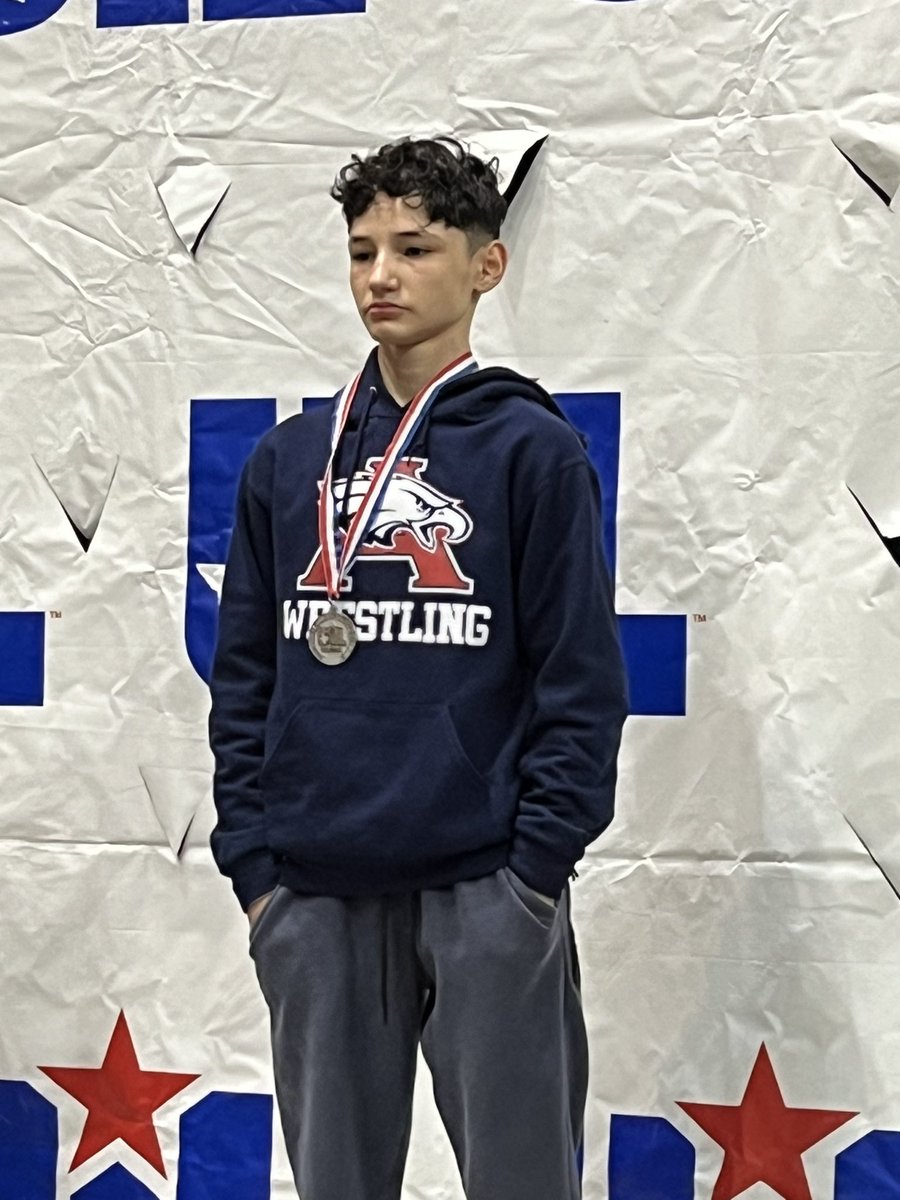 AtascocitaW's tweet photo. Region 3 (106lbs)Runner Up Athen Almaraz 🅰️🧬 https://t.co/sePLPbKFsM