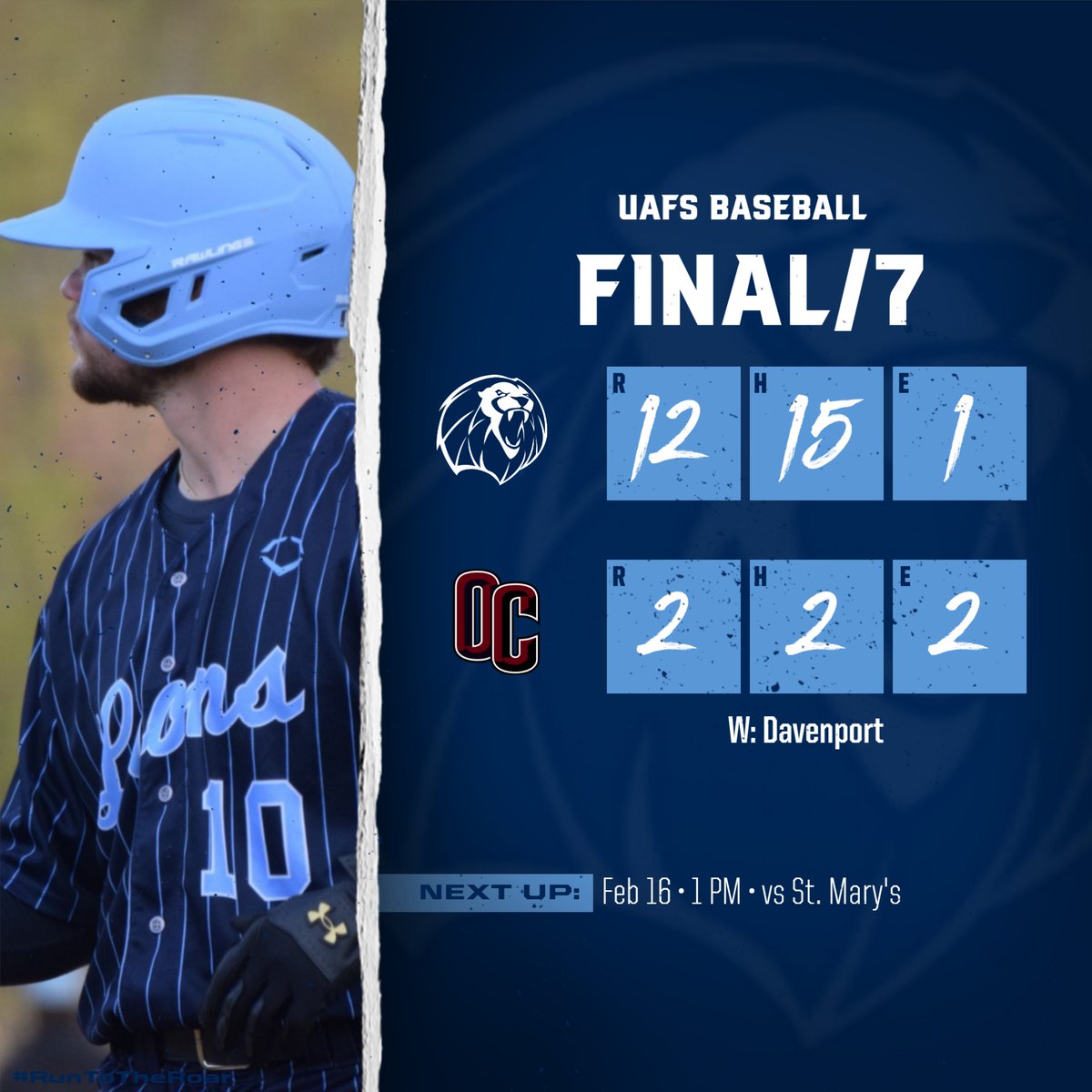 UAFS Athletics tweet media