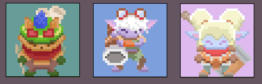 didn't sleep so no new ones today just more #pixelart i made when i was excited to try out #aseprite