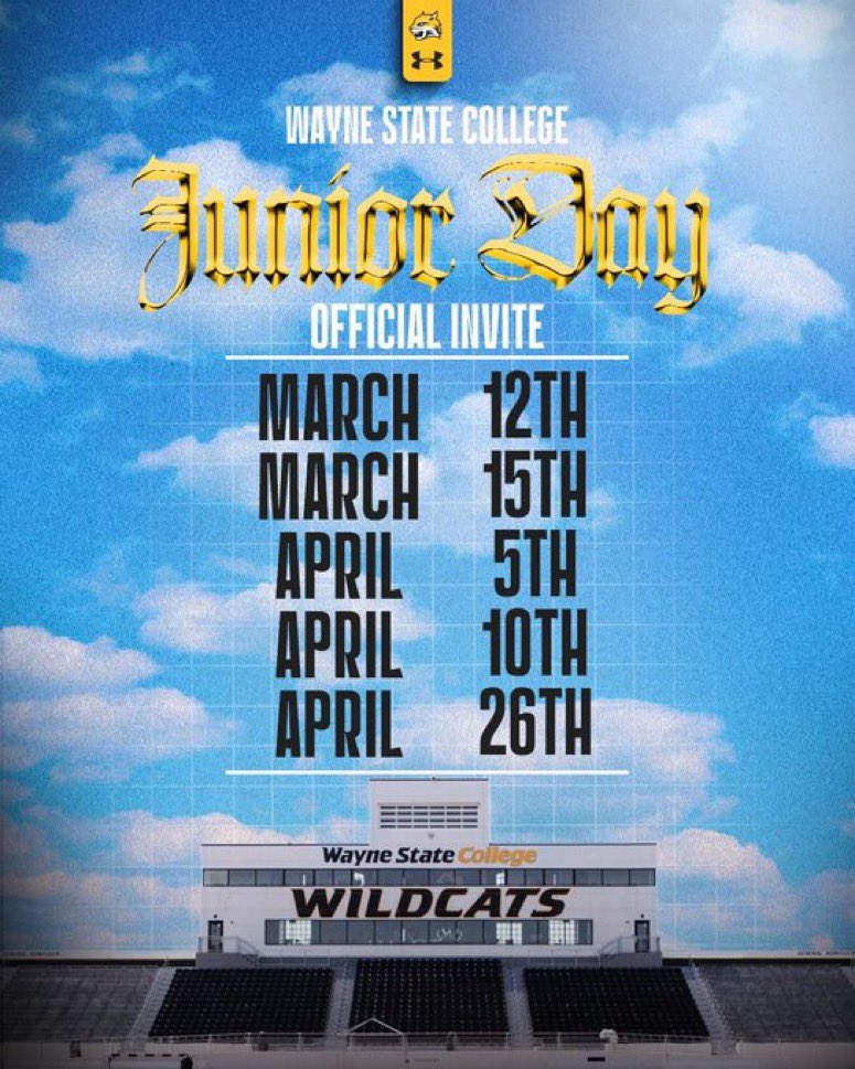 SchmittTitan's tweet image. Thanks to @CoachKrueger3 for the junior day invite. Looking forward to getting up there!