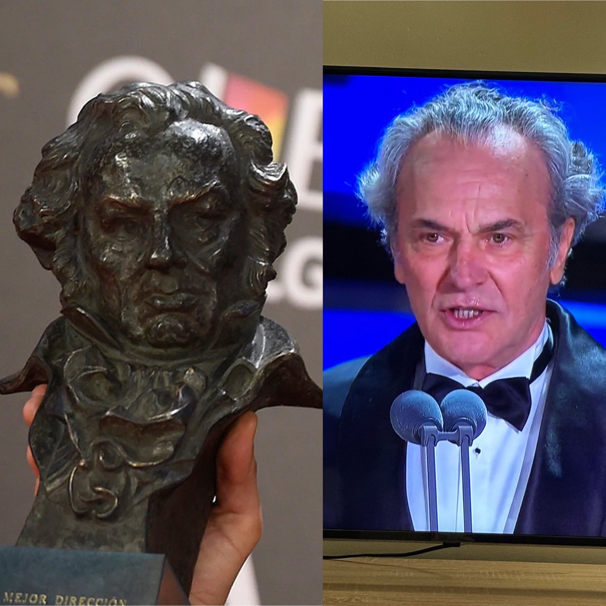 BarbyTury's tweet photo. Este año “Los Goya” son personalizados #Goya2024 #coronado https://t.co/W6zg4CWXUi