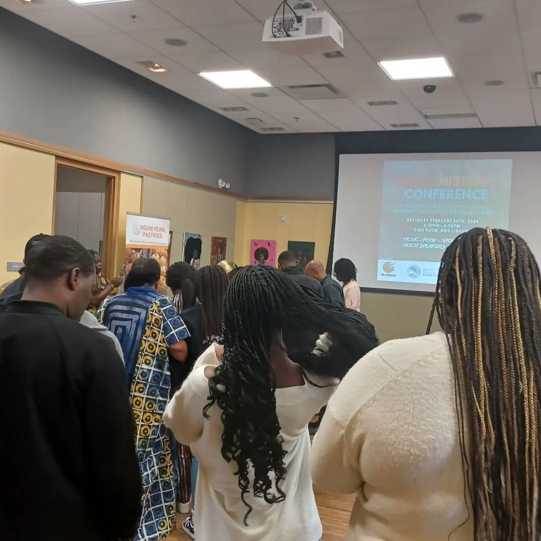 ayolara's tweet photo. The Black History month conference held today where I gave a lecture on the virtues and values of unity in the black community, collaboration and strategic skills development among the blacks as well as the need for us to build systems--strong systems. https://t.co/hKTDiMaDF7