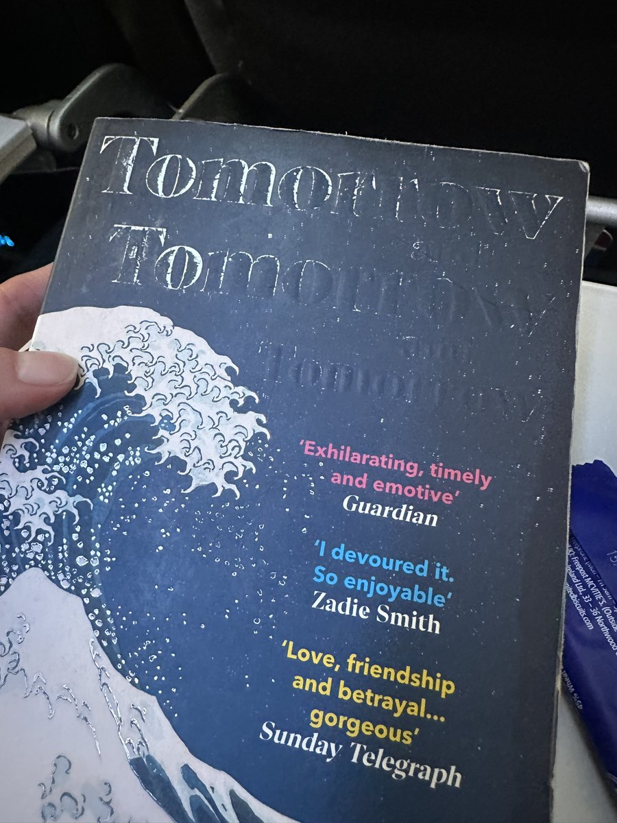 I think I took “gripping” to a whole new level. 
#TomorrowandTomorrowandTomorrow