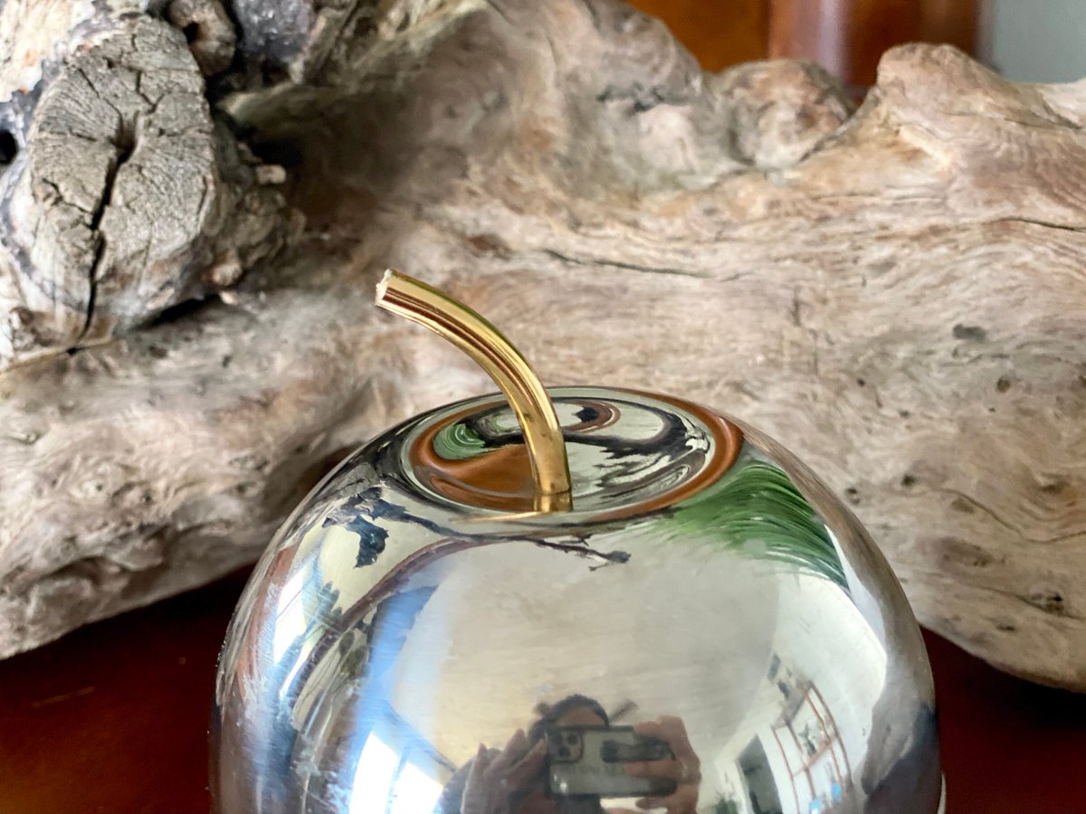 VSeagrape's tweet photo. 🐕 Big deals! Serving Dish, Apple Shaped Vintage Stainless Steel Sugar Bowl Jam or Sauce Jar, Italian Made Vintage Jam Jar, Sugar Bowl, Vintage Kitchen only at $35.00 on https://t.co/UJcKIa0N0n Hurry. #mcm #MidCenturyModern https://t.co/oFW4GXGFkd