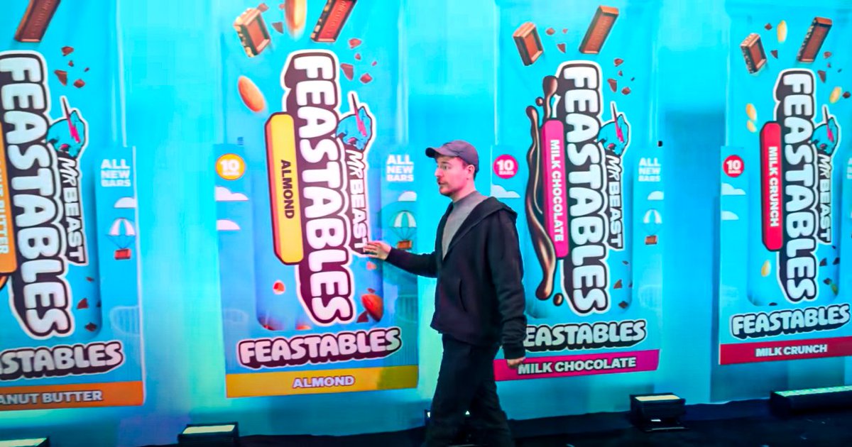 DesignerBran's tweet image. That feeling when the new branding you designed for @MrBeast is about to be seen by 100M people.