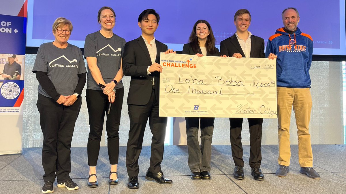 VentureCollege_'s tweet photo. Join us in celebrating the brilliance of our HSIEC Product and Service Track winners:

🥇 First Place: Loba Boba
🥈 Second Place: Mammicure
🥉 Third Place: SereniTea
🏅 Fourth Place: Brown’s Auto Repair

#HSIEC #HSIEC2024 #ProductAndServiceTrack #InnovationJourney https://t.co/9dmkUb6jtb