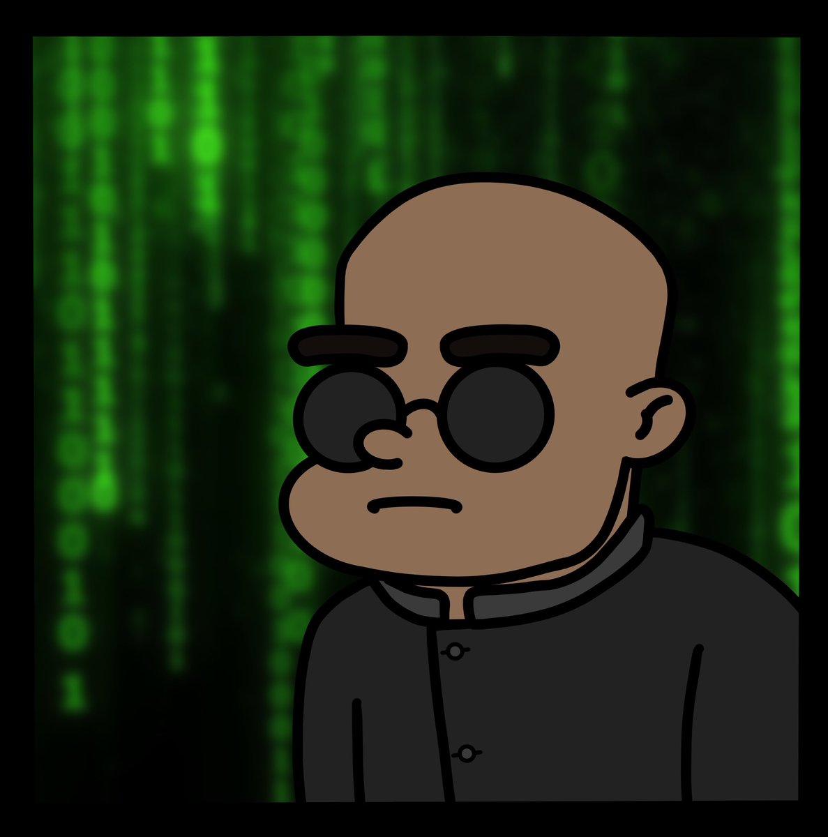 GN fam🍺🍺✨ 

        ‼️‼️‼️new drop ‼️‼️‼️

             ⚫️🟢The matrix 🟢⚫️

                          ▪️1/1 ▪️

                      ▪️ 17 XTZ ▪️

▪️LINK : objkt.com/tokens/KT1NuNi…