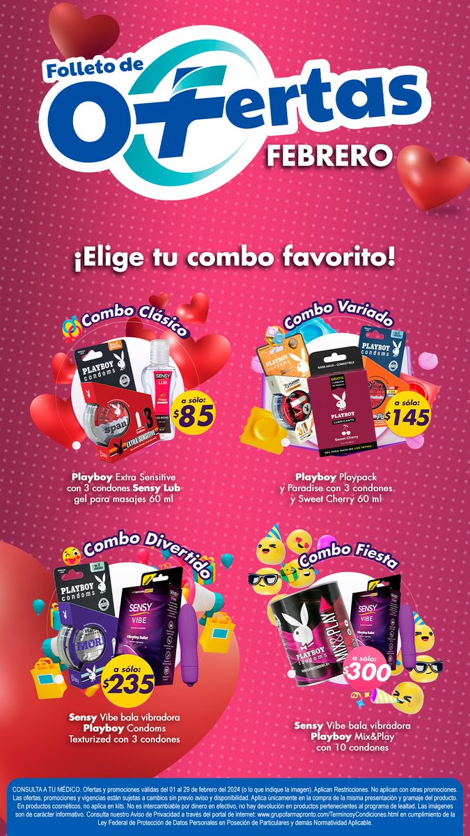 TrechoInforma's tweet photo. 📣¡Llegaron las *OFERTAS para febrero de Farmacias #Farmapronto! 💙💑

Descubre todas las #ProntoOfertas-> https://t.co/edznH9ZbCn ❤️❤️

Sucursal #Taxco: Avenida de los Plateros #168 (entre Ferretería La Unión y Bancomer). Tel: 📞 5532705704.

*Aplican restricciones. https://t.co/tI3JXs1U6p