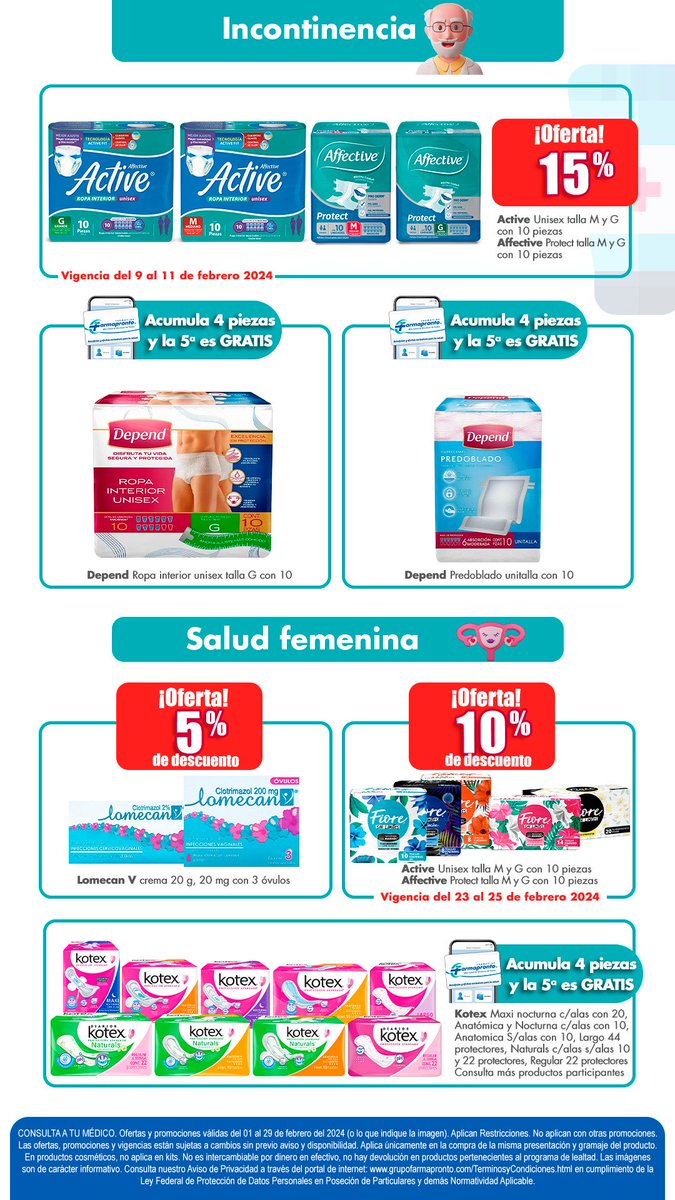 TrechoInforma's tweet photo. 📣¡Llegaron las *OFERTAS para febrero de Farmacias #Farmapronto! 💙💑

Descubre todas las #ProntoOfertas-> https://t.co/edznH9ZbCn ❤️❤️

Sucursal #Taxco: Avenida de los Plateros #168 (entre Ferretería La Unión y Bancomer). Tel: 📞 5532705704.

*Aplican restricciones. https://t.co/tI3JXs1U6p