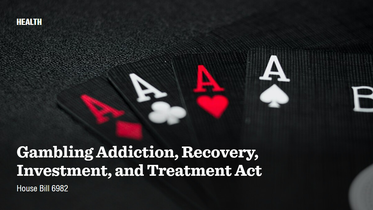 H.R.6982 Gambling Addiction, Recovery, Investment, and Treatment Act
Sponsorship: Andrea Salinas; R-0 D-1
Introduced in House on Jan 11
#billsponsor #HR6982 #gamblingaddiction #gamblingtreatment billsponsor.com/bills/515473/h…