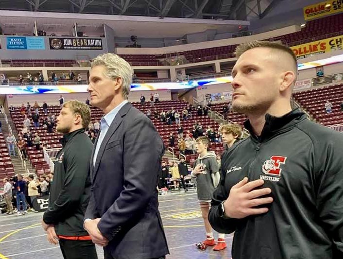 Honored to share the coaching corner with <a href="/CoreyKeener/">Corey Keener</a> <a href="/SageKaram/">Sage Karam</a> over the weekend. They understand that not wanting more, is wanting  less.