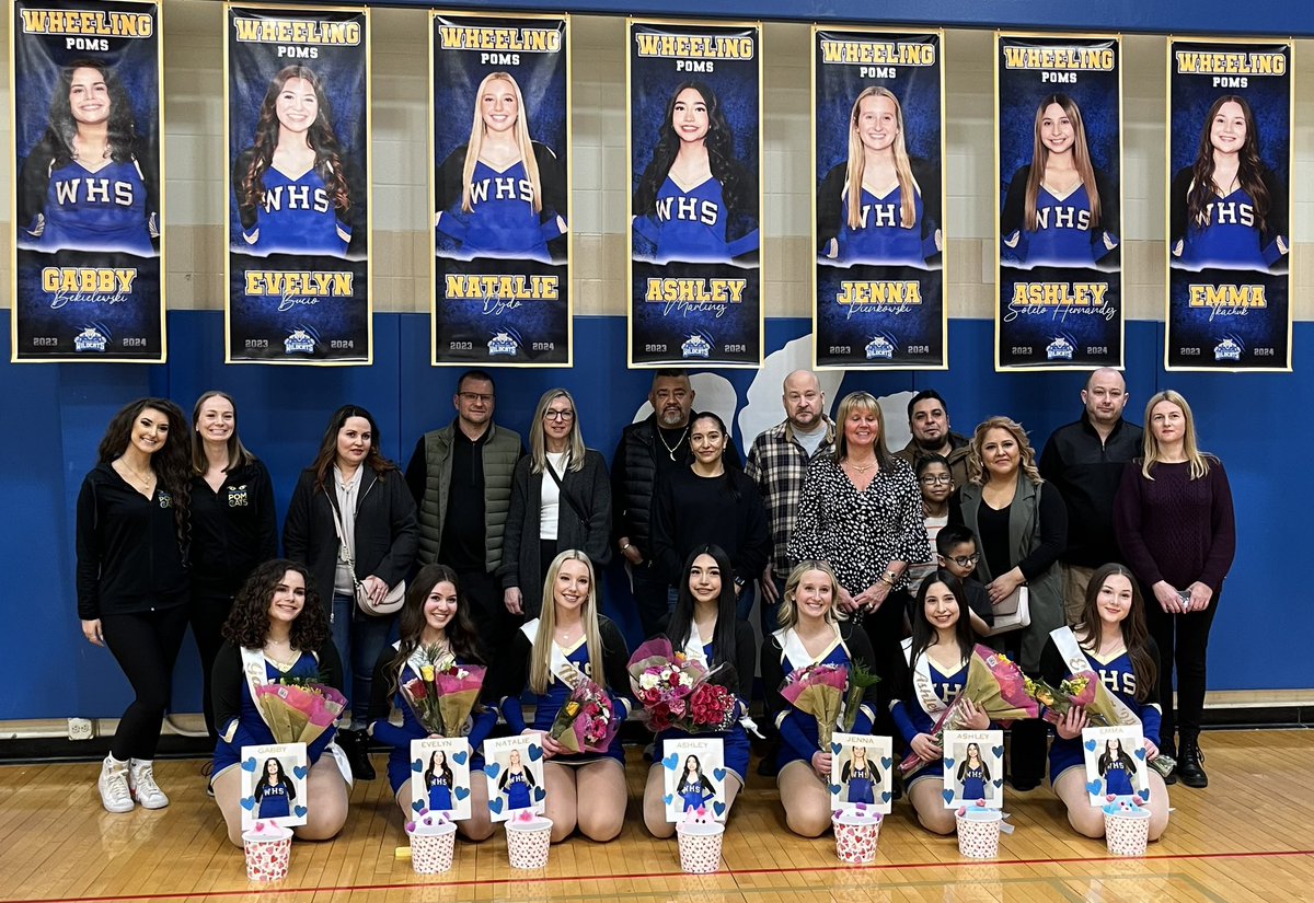 WHSactivities's tweet photo. Senior night as the e Cats get ready to battle Highland Park!  🐱🏀 👨‍🎓 https://t.co/jPYbvpbVJ1