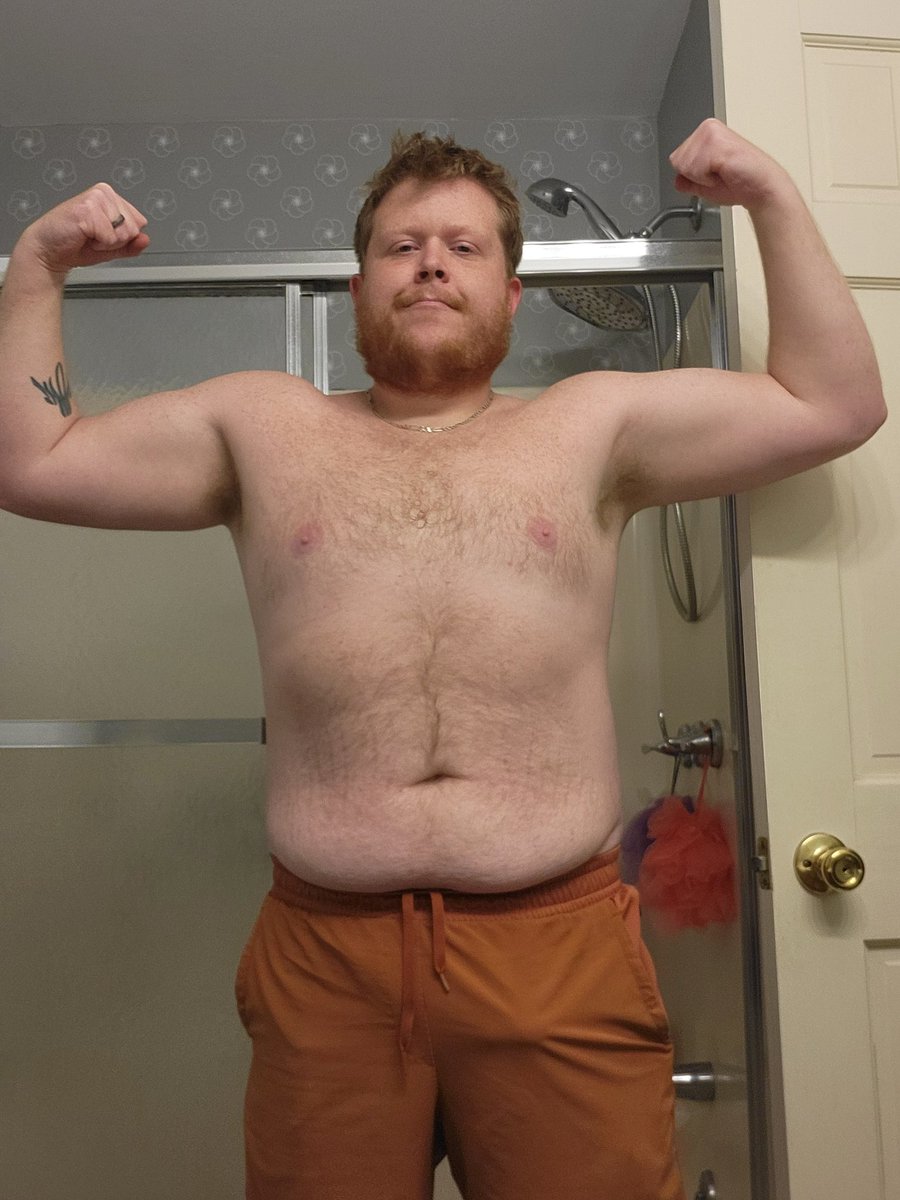 Bearginger1's tweet photo. Really feeling the recent gym progress 💪 https://t.co/ViQVqIp8Bz