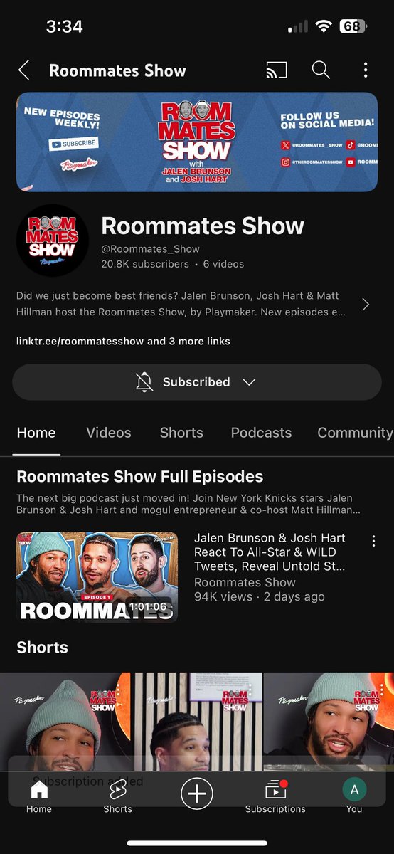 aksangabriel's tweet photo. @Roommates__Show @playmaker done!! https://t.co/m6cLJkWc0o