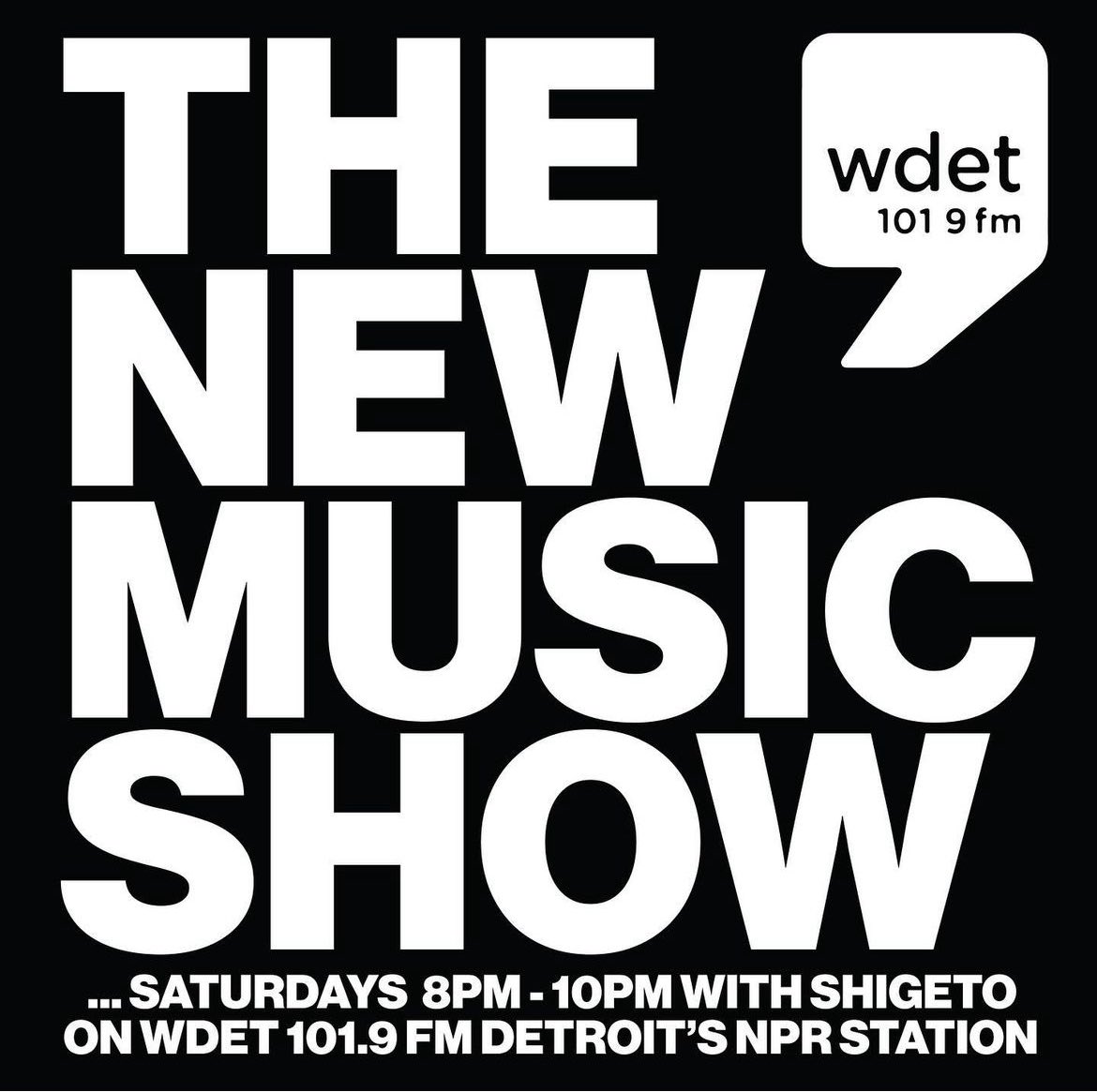 ghostly's tweet image. New @__SHIGETO show on @wdet Detroit, debut tonight at 8pm ET