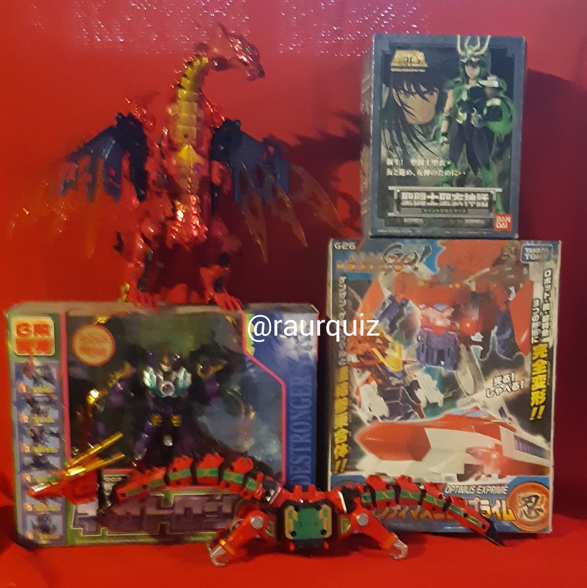 raurquiz's tweet photo. #happychinesenewyear2024๐ #happylunarnewyear2024๐ #yearofthedragon๐ #transfomers #beastwars #predacon #megatron #transmetal2 #carrobots #destron #gigatron #tfgo #cybertron #optimusexprime #powerrangers #dragonzord #saintseiya #dragon #shiryu #actionfigures @Hasbro https://t.co/eu3SyNqeHT